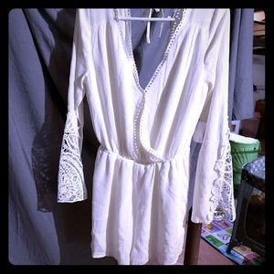 White summer one piece